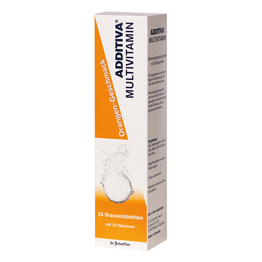 ADDITIVA Multivit.Orange R Brausetabletten