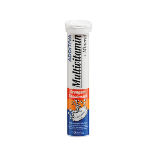 ADDITIVA Multivit.+Mineral Orange R Brausetabl.