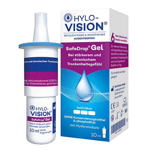 HYLO-VISION SafeDrop Gel Augentropfen