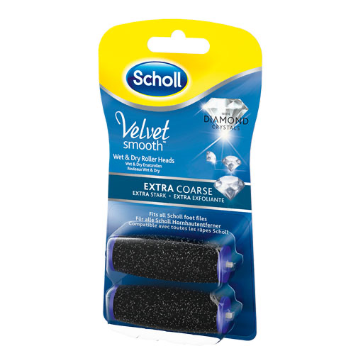 SCHOLL Velvet smooth Expr.Pedi Ersatzro.ex.stark