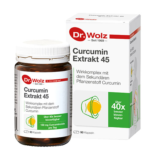 CURCUMIN EXTRAKT 45 Dr.Wolz Kapseln