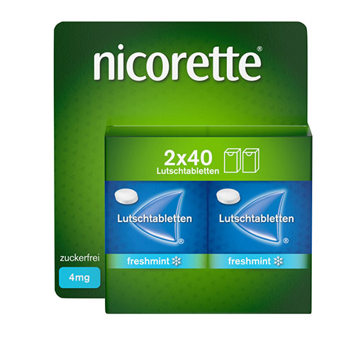NICORETTE freshmint 4 mg Lutschtabletten gepresst