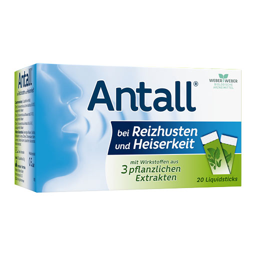 ANTALL bei Reizhusten und Heiserkeit Liquid Sticks