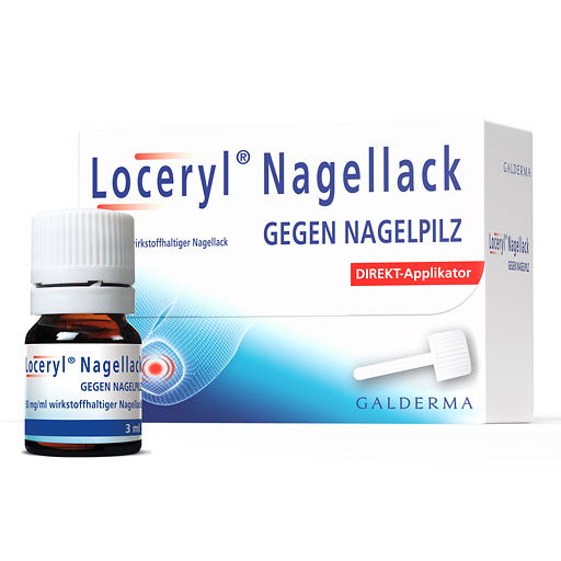 LOCERYL Nagellack gegen Nagelpilz DIREKT-Applikat.