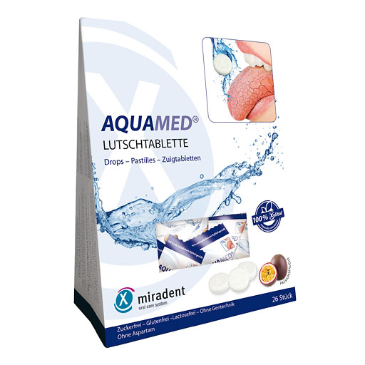 MIRADENT Aquamed Mundtrockenheit Lutschtabletten