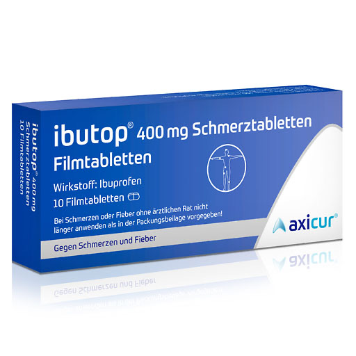 IBUTOP 400 mg Schmerztabletten Filmtabletten