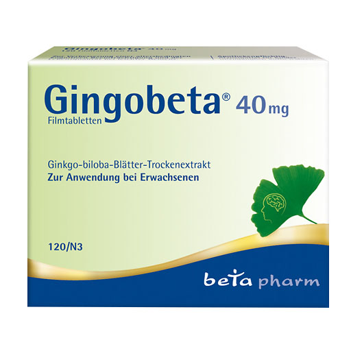 GINGOBETA 40 mg Filmtabletten