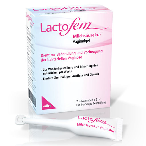 LACTOFEM Milchs&auml;urekur Vaginalgel
