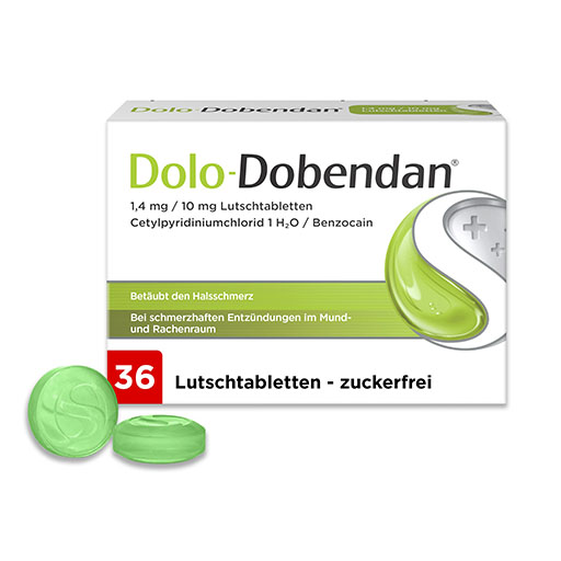DOLO-DOBENDAN 1,4 mg/10 mg Lutschtabletten