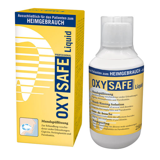 OXYSAFE Liquid Prof.Mundsp&uuml;lung Zahnarzt Version