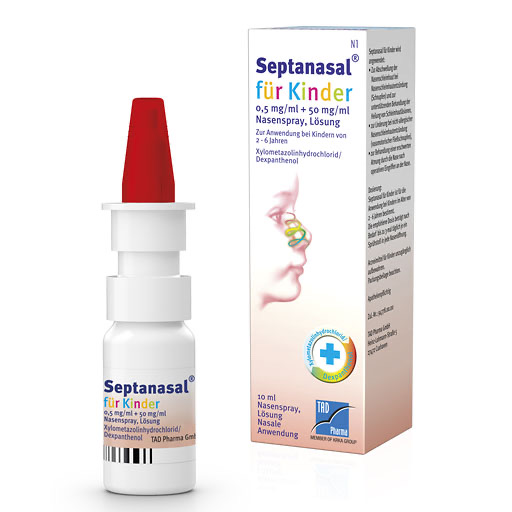 SEPTANASAL f&uuml;r Kinder 0,5 mg/ml + 50 mg/ml Nasens.