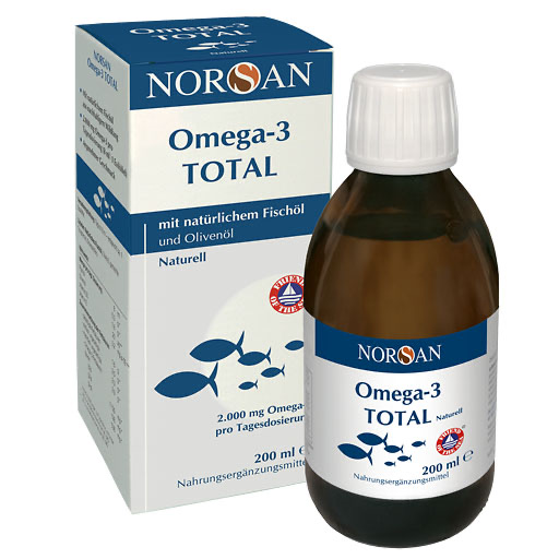 NORSAN Omega-3 Total Naturell fl&uuml;ssig