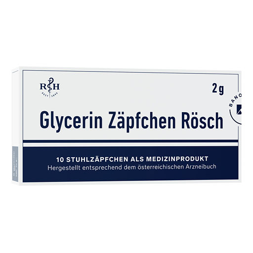 GLYCERIN Z&Auml;PFCHEN R&ouml;sch 2 g gegen Verstopfung