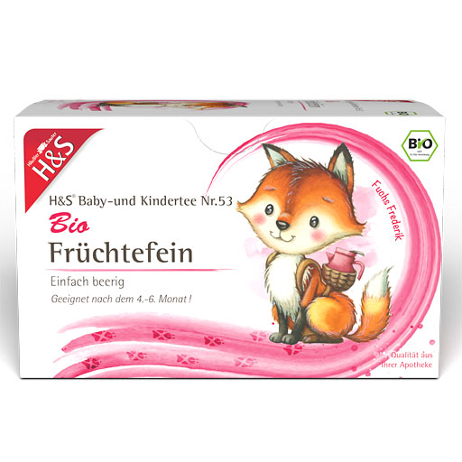 H&S Bio Baby- u.Kindertee Fr&uuml;chtefein Filterbeutel
