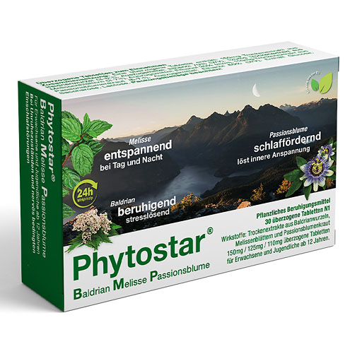PHYTOSTAR Baldrian Melisse Passionsb.150/125/110mg