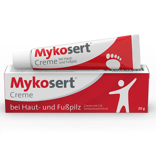 MYKOSERT Creme bei Haut- und Fu&szlig;pilz