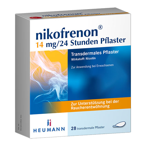 NIKOFRENON 14 mg/24 Stunden Pflaster transdermal