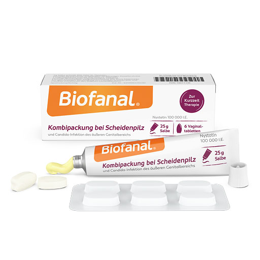 BIOFANAL Kombipackung b.Scheidenpilz Vagtab.+Salbe