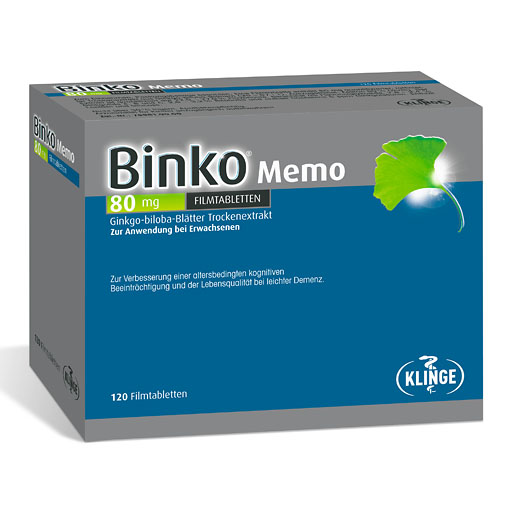 BINKO Memo 80 mg Filmtabletten