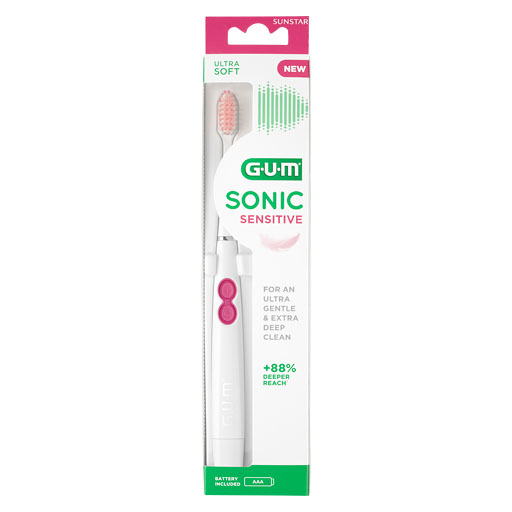 GUM SONIC SENSITIVE Schallzahnb&uuml;rste