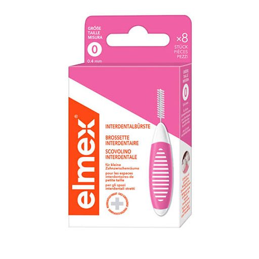 ELMEX Interdentalb&uuml;rsten ISO Gr.0 0,4 mm rosa