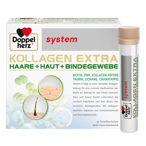 DOPPELHERZ Kollagen Extra system Trinkampullen
