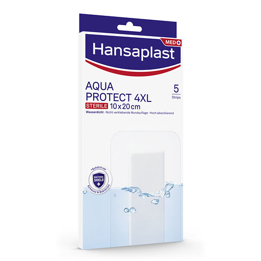 HANSAPLAST Aqua Protect Wundverb.steril 10x20 cm