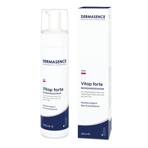 DERMASENCE Vitop forte Reinigungsschaum