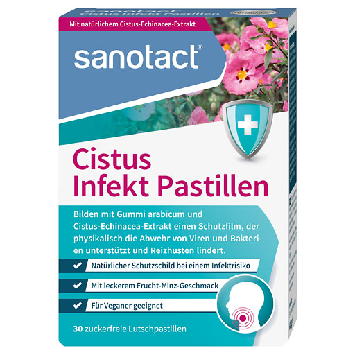 SANOTACT Cistus Infekt Pastillen