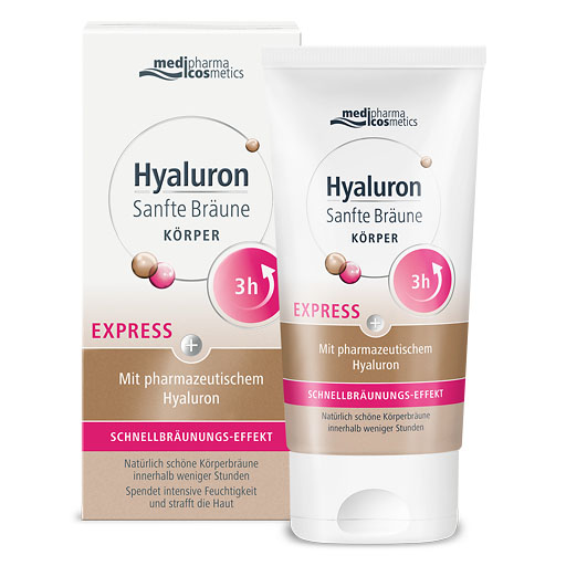 HYALURON SANFTE Br&auml;une Express K&ouml;rper Creme