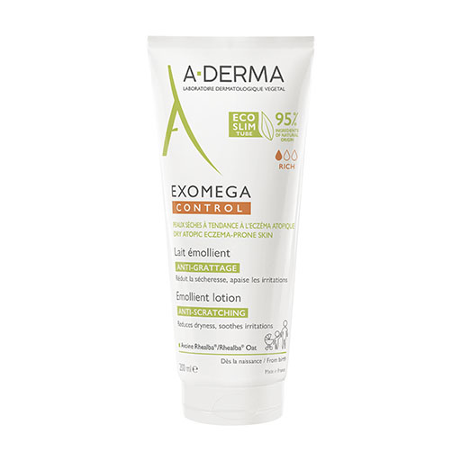 A-DERMA EXOMEGA CONTROL Milch r&uuml;ckfettend