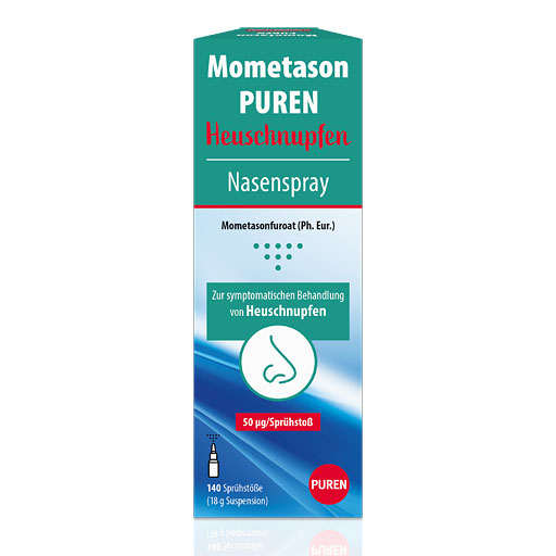 MOMETASON PUREN Heuschnupfenspray 50&mu;g/Spr&uuml;hst.140