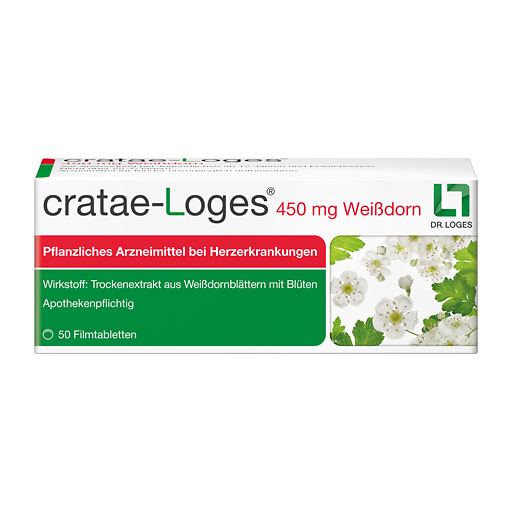 CRATAE-LOGES 450 mg Wei&szlig;dorn Filmtabletten