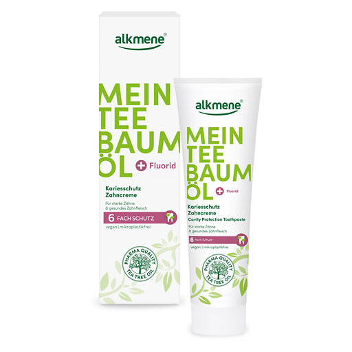 ALKMENE Mein Teebaum&ouml;l Kariesschutz Zahncreme