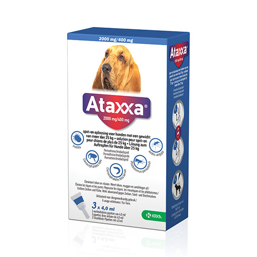 ATAXXA 2000mg/400mg Lsg.z.Auftro.f.Hunde &uuml;ber 25kg