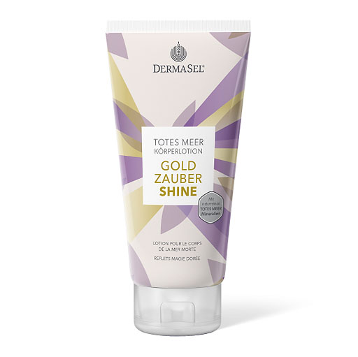 DERMASEL Totes Meer K&ouml;rperlotion Gold Zauber Shine