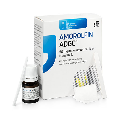 AMOROLFIN ADGC 50 mg/ml wirkstoffhalt.Nagellack
