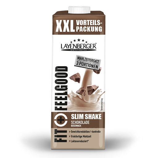 LAYENBERGER Fit+Feelgood Slim Shake Schokolade XXL
