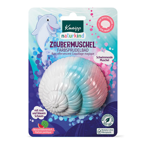 KNEIPP naturkind Zaubermuschel Farbsprudelbad