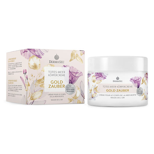 DERMASEL Totes Meer K&ouml;rpercreme Gold Zauber
