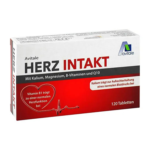 HERZ INTAKT mit Kalium+Magnesium+B-Vitamine Tabl.