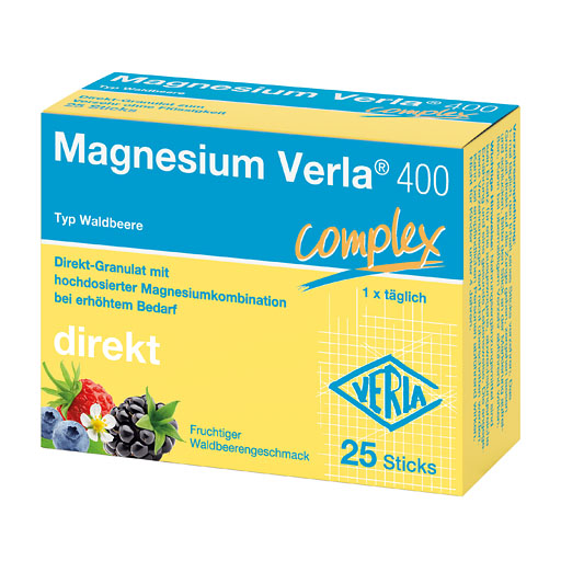 MAGNESIUM VERLA 400 Waldbeere Direkt-Granulat