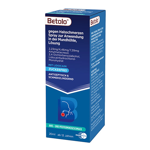 BETOLO gegen Halsschmerzen Spray z.Anw.i.Mundh&ouml;hle
