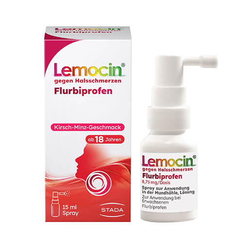 LEMOCIN Flurbiprofen 8,75mg/Dosis Spray Anw.Mundh&ouml;