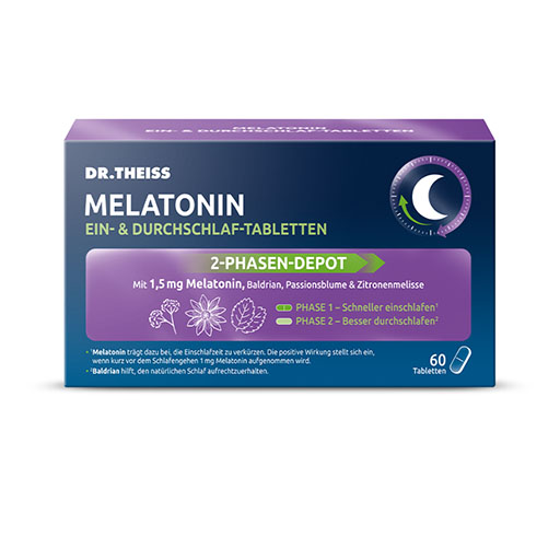DR.THEISS Melatonin Ein- & Durchschlaf-Tabletten