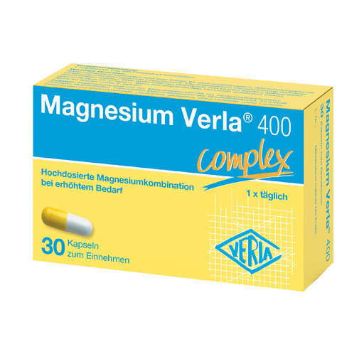 MAGNESIUM VERLA 400 Kapseln