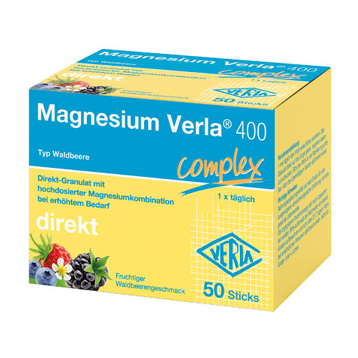 MAGNESIUM VERLA 400 Waldbeere Direkt-Granulat