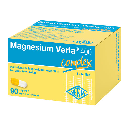 MAGNESIUM VERLA 400 Kapseln