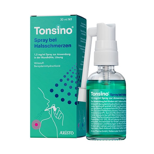 TONSINO Spray b.Hals.1,5mg/ml Spr.z.Anw.i.d.Mundh&ouml;