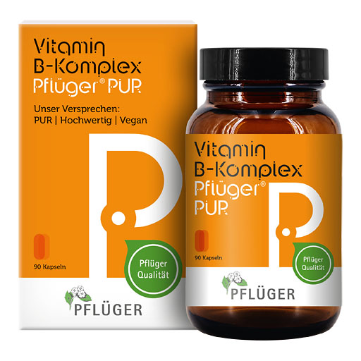VITAMIN B KOMPLEX Pfl&uuml;ger PUR Kapseln